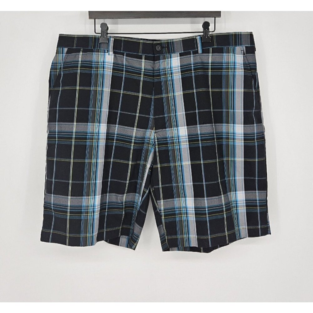 Men's Pro- Series Plaid Golf Shorts w/Pockets- Size 42